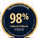 고객 만족도 98퍼센트 배지