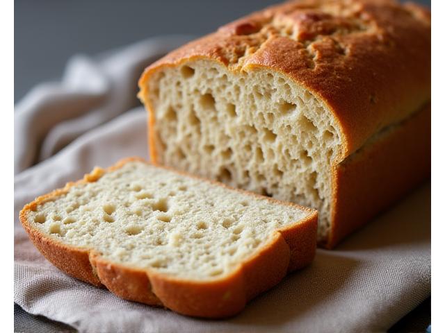 따뜻하고 먹음직스러운 글루텐프리 쌀가루 브레드