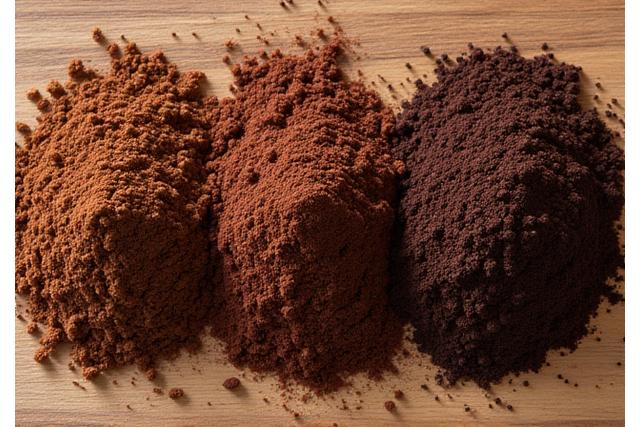 분쇄된 커피 원두