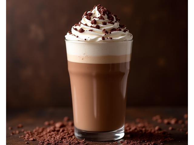 프리미엄 초콜릿 한성 브루 & 블룸 모카라떼